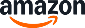 amazon logo squid ink smile orange
